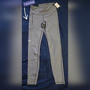 Under Armour Heather Gray Compression Leggings
